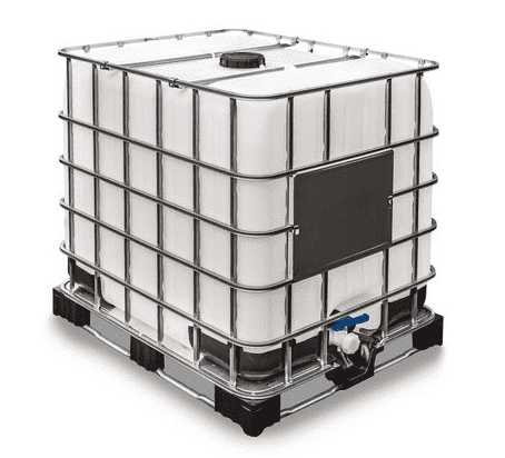 reservatório IBC 1000 litros para combustível com certificação INMETRO